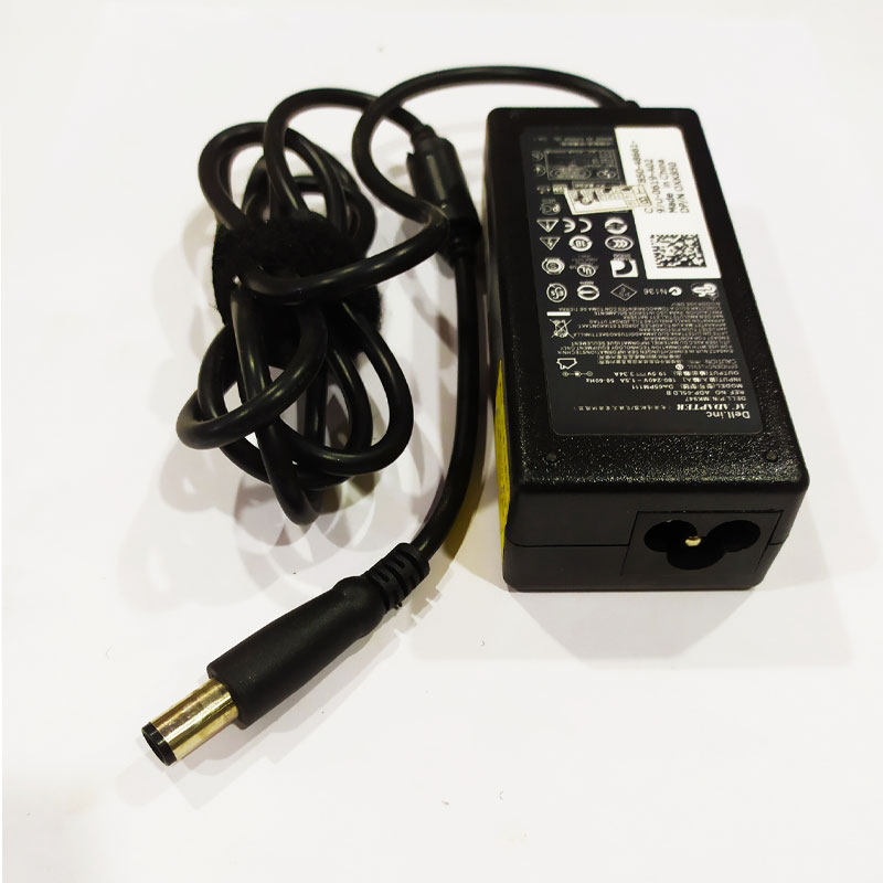Lot Of 10 Dell 65W Big Tip Laptop AC Adapters - 19.5V 3.34A - Mixed Models 9RN2C, 1XRN1, 6TM1C