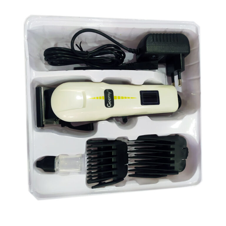 Geemy Professional Hair Clipper GM-6008 rechargeable trimmer – Star ...